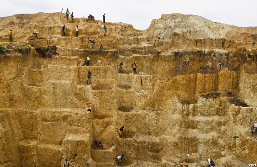 gold mining Africa countries rich in resources