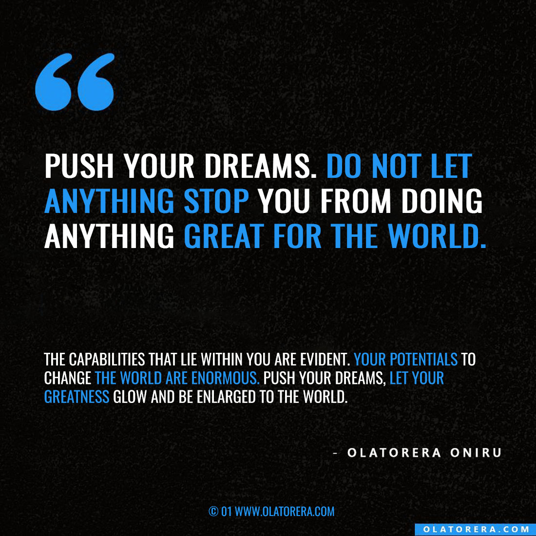 Push Your Dreams