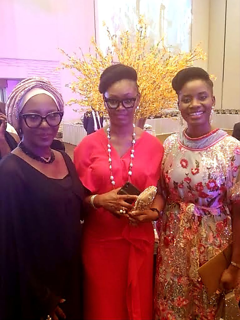 Princess Olatorera Majekodunmi-Oniru with Wife of Ogun State Governor, Bamidele Abiodun and wife of Kwara State Governor, Olufolake Abdulrazaq