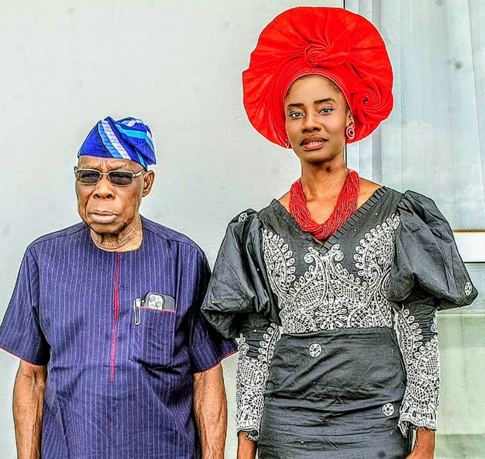 Princess Olatorera Majekodunmi-Oniru Discusses Nigeria’s Future with President Olusegun Obasanjo