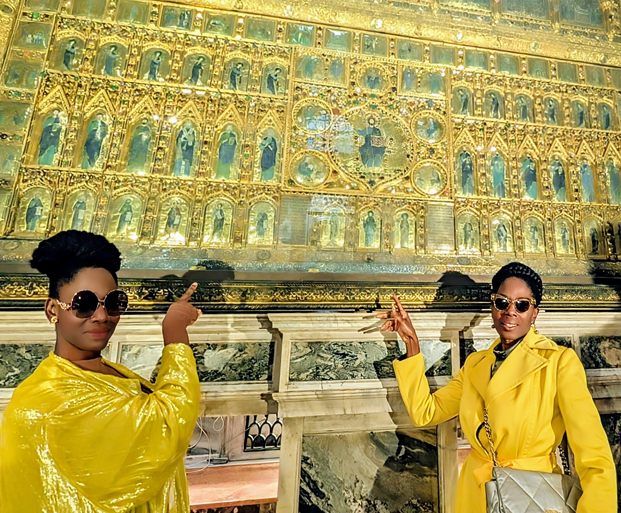 Princess Olatorera Majekodunmi-Oniru Visits Le Stanze Del Vetro and Basilica di San Marco In Venice